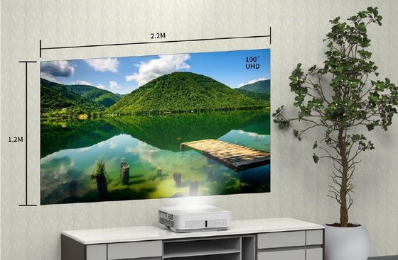 Harga yang bagus WUXGA 3800lm 1080p Led video DLP Chip Proyektor 3LCD Untuk Ruang Pertemuan Rumah on line