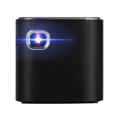 Harga yang bagus Cube Rechargeable Mini Pico Projector Bluetooth DLP Micro Projector Untuk Camping Luar Ruang on line