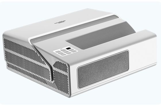 Harga yang bagus 3840x2160 4K Ultra Short Throw Laser UST Proyektor WUXGA 3LCD 4000lm Untuk Pendidikan on line