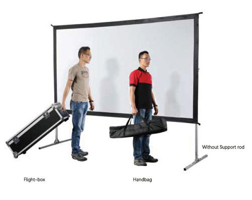 Harga yang bagus 80-400inch Auditorium Proyektor Screen Short Throw Untuk Bioskop Teater Camping Gereja on line