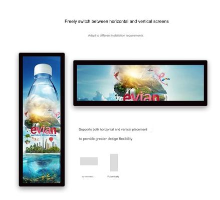 Harga yang bagus RGB LCD Display Wall Mount Iklan layar sentuh Monitor 15.6 Inch ODM on line